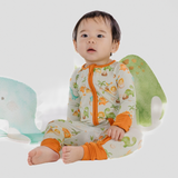 Dino World Long Sleeves Zipper Romper